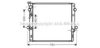 AVA QUALITY COOLING TO2641 Radiator, engine cooling